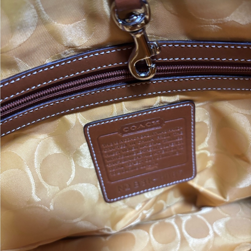 Coach denim tote bag - Picture 6 of 7